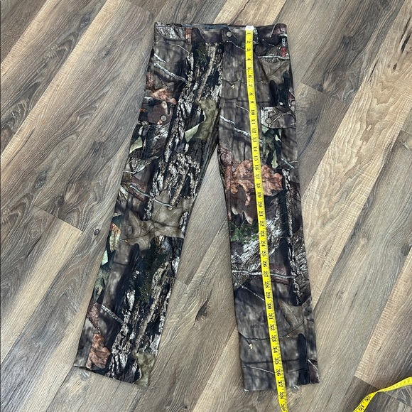 Rustic Ridge Youth Scent Stop Hunting Pants Sz Medium Mossy Oak Adjustable waist - Picture 13 of 14